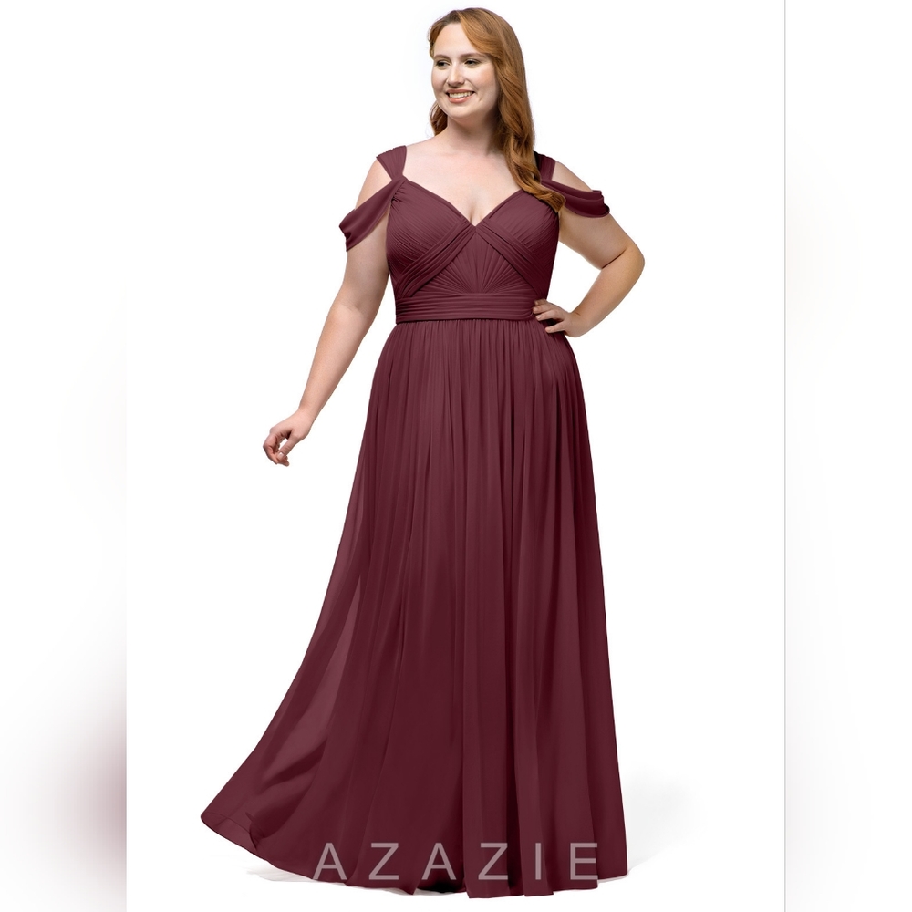 NWT Azazie Calla Size 10 Floor Length Gown